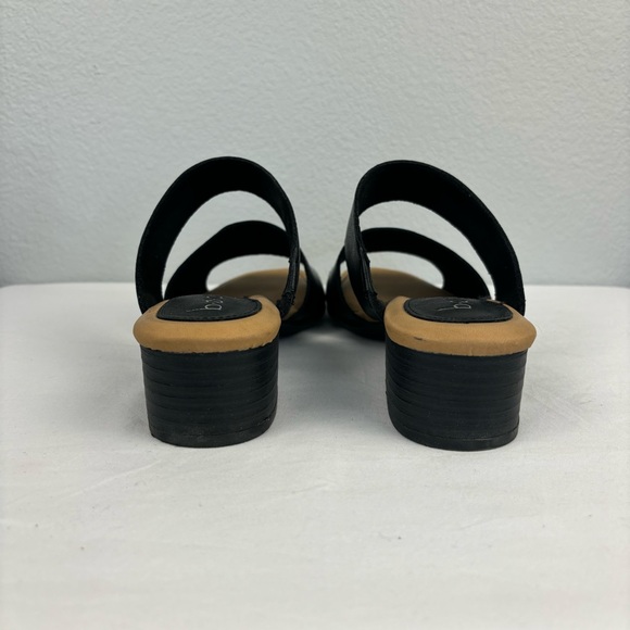 b.o.c Lyanna Black Vegan Double Strap Sandals - Picture 5 of 8